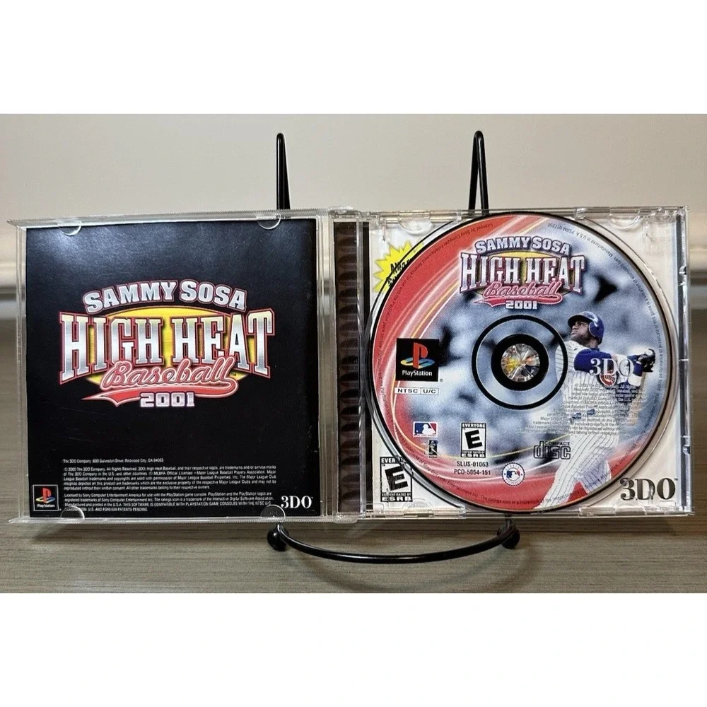 PS1 Baseball Lot - Pennant Race, Sammy Sosa Softball Slam, High Heat, and MORE